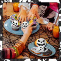 Amyhill Halloween Ghost Cupcake Toppers Rings 48 Pack Party Supplies by Deal US