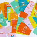 Positive Affirmation Cards for Kids 52 Pcs Mindfulness Growth Mindset by Deal US