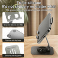 Joe zlvy Cell Phone Stand 360° Rotatable Adjustable Foldable Silvery by Deal US