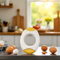 Juroicessry Yellow Egg Shell Opener Cutter Kitchen Tool Acacia Wood by Deal US