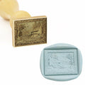 maotouying Wax Seal Stamp Laser Engraved for Envelopes Invitations Gift by Deal US
