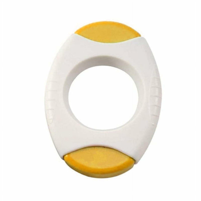 Juroicessry Yellow Egg Shell Opener Cutter Kitchen Tool Acacia Wood by Deal US