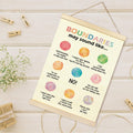 TAEDIN Mental Health Wall Art Poster Hanger Frame School Psychologist by Deal US