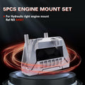 QRYIPPDM Engine Motor Mount Set for Ford Focus 2.0L Auto 2000-2004 by Deal US