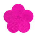 OUYFBO Makeup Brush Cleaning Pad 2 Pack Silicone Cleaner Mat w Suction by Deal US