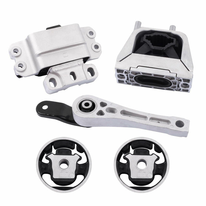 QRYIPPDM Engine Motor Mount Set for Ford Focus 2.0L Auto 2000-2004 by Deal US