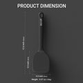 Dailychef Large Silicone Turner Spatula 600°F Heat Resistant Nonstick by Deal US