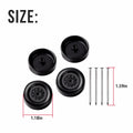 SeDeplacer Polished Axles & Prepped Wheels Kit 4Pcs Axles 4Pcs Wheels by Deal US