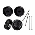 SeDeplacer Polished Axles & Prepped Wheels Kit 4Pcs Axles 4Pcs Wheels by Deal US