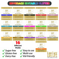 Lux Life Edible Drink Glitter Green Food Grade for Cocktails Wine 4g by Deal US