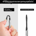 CyeeLife Dart Shafts 15 Pack with O Rings Dart Accessories Black by Deal US