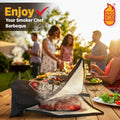Smoker Chef Ultimate Meat Resting Bag 21" Black BBQ Blanket + 24 Butcher Sheets by Deal US