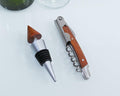 Lutong Professional Wine Opener Corkscrew w/Foil Cutter & Cap Remover Brown by Deal US