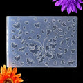 DDOUJOY Plastic Embossing Folders Flowers Leaves Butterfly 4pcs for Crafts by Deal US
