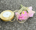 BEAUTOPE Sheer Organza Chiffon Ribbon 1in x 100yd White Polyester by Deal US