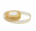 BEAUTOPE Sheer Organza Chiffon Ribbon 1in x 100yd White Polyester by Deal US