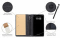 MOJO-HOME Notepad Wallet Phone Case w Pen for iPhone 13 Pro Black by Deal US