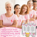 Nuogo Breast Cancer Pink Plastic Shot Glasses 2.87oz 100 Pcs Clear Pink by Deal US