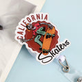 Ldcttcy 5 Pcs Retractable Badge Reel Name Tag ID Clip Holder Cute Animals by Deal US