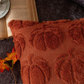 COSIBONO Pumpkin Fall Throw Pillow Covers 18x18 Set of 2 Caramel Embroidery by Deal US
