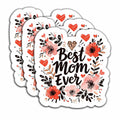 HYKADEUS in My Pregnant Era New Mom Waterproof Vinyl Stickers 3x2.5in 3Pcs by Deal US