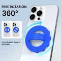 HZZADZXW Silicone Phone Grip Detachable Holder Comfy Loop Blue by Deal US