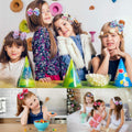 Eyegla Girls 5 Inch Grosgrain Ribbon Hair Bows Clips Pack of 12 Rainbow by Deal US