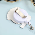 Ldcttcy 5 Pcs Retractable Badge Reel Name Tag ID Clip Holder Cute Animals by Deal US