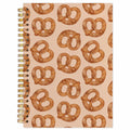 SNNDER Coquette Pink Bow Hardcover Spiral Notebook 5.5x8.3 Inch Pink Journal by Deal US