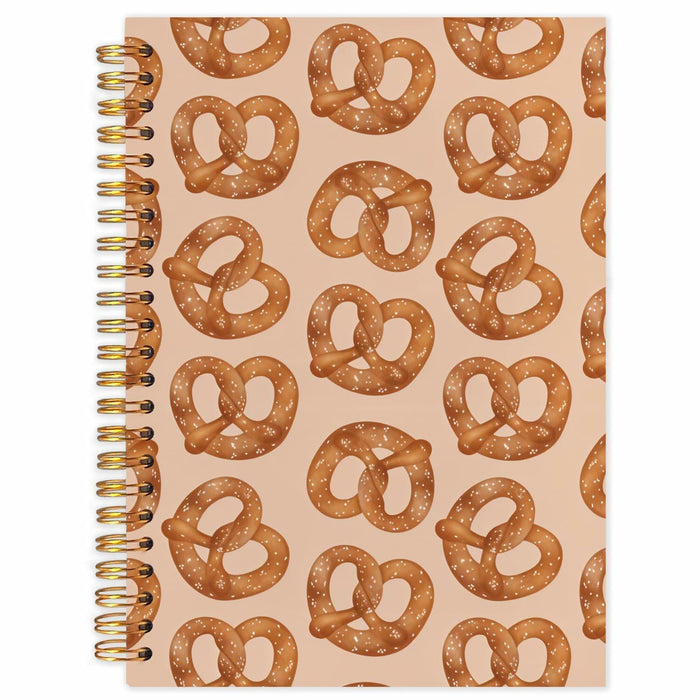 SNNDER Coquette Pink Bow Hardcover Spiral Notebook 5.5x8.3 Inch Pink Journal by Deal US