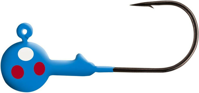 Northland Tackle Gum-Ball Jig 1/4 OZ #2/0 HK 1.625" Blue Wonder 12 Pack by Deal US