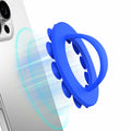 HZZADZXW Silicone Phone Grip Detachable Holder Comfy Loop Blue by Deal US