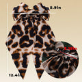 Sdopbinbin Leopard Hair Bow Clip Large Long Tail Barrette Women Girls by Deal US