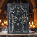 EHH Celtic Cross Leather Journal Hardcover Spell Book Vintage Diary Black by Deal US