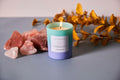 Voriluce Intention Scented Candle I AM at Peace Blue Lily 5.3oz Soy Wax by Deal US