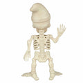 Seasons 12" Skeleton Gnome Figurine Halloween Decoration White Plastic by Deal US