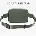 ZORFIN Fanny Pack Crossbody Belt Bag Adjustable Strap Brown One Size by Deal US