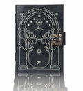 EHH Celtic Cross Leather Journal Hardcover Spell Book Vintage Diary Black by Deal US
