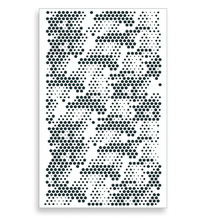 Mylar Camo Stencils Camouflage Gun Paint RC Mask Model Pentagon X – Camo by Deal US