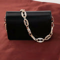 Amtvuzy Acrylic Resin Bag Handle Strap Purse Chain 40cm Brown by Deal US