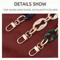Amtvuzy Acrylic Resin Bag Handle Strap Purse Chain 40cm Brown by Deal US