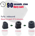 BLLQ Memory Foam Earbud Tips Replacement Eartips for Sony S M L 6 Pairs by Deal US