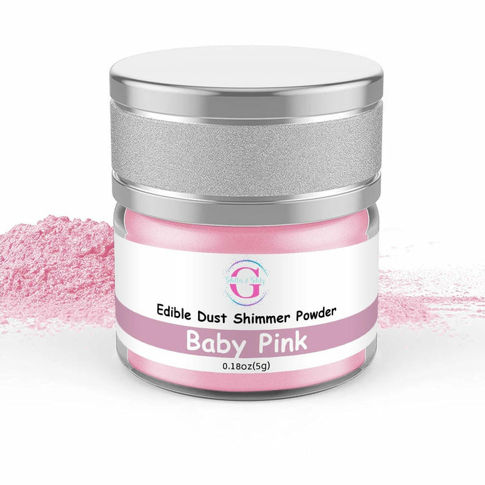 Glitter & Glitz Edible Drink Glitter Luster Dust Baby Pink 5g Cocktail Baking by Deal US