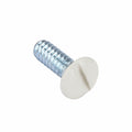 Henne Bery 3/8" 6-32 Thread Oval Head Wall Plate Screws 50 Pack Light Almond by Deal US
