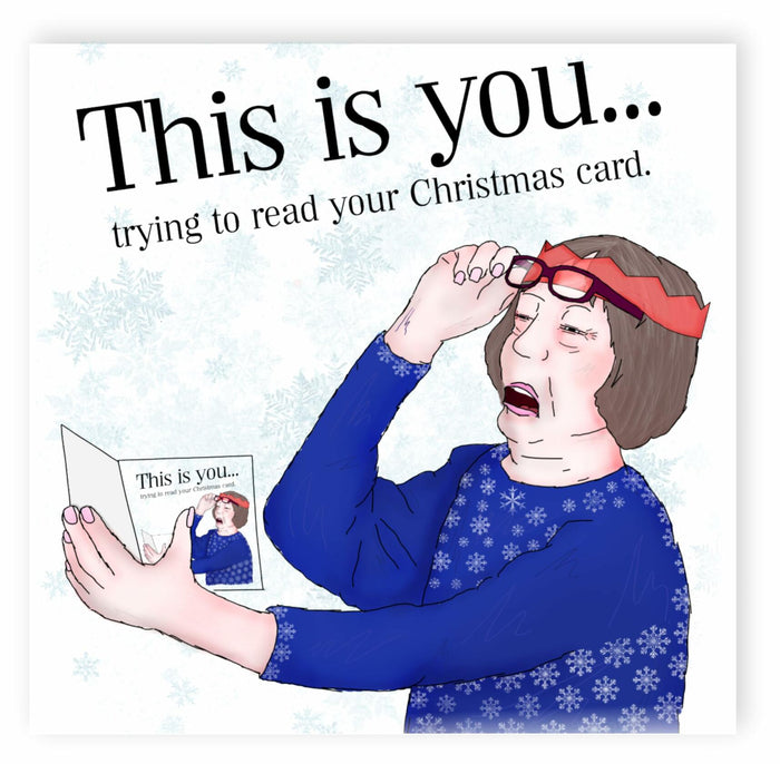 NotNiceThings Funny Christmas Card for Her Mum Wife - Cheeky Rude Joke by Deal US