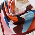 SHJINJU Women's 35" Satin Silk Hair Scarf Wrap Floral Print 1 Style Size 35" by Deal US