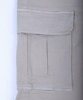 CHARBONNIER Men's Cargo Shorts Performance Series 100% Cotton LT Grey Size 38 by Deal US