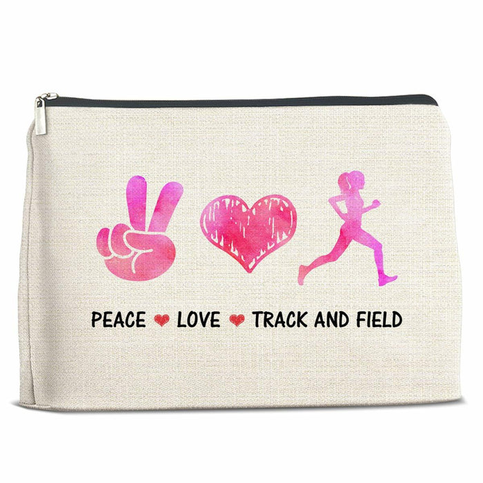 Soiceu Running Makeup Bag Cosmetic Pouch for Women Polychrome by Deal US