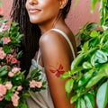 Tattly Metallic Festival Temporary Tattoos 20 Pieces Skin-Safe Vegan Ink by Deal US