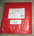 Covers For The Home Deluxe Elastic Edged Vinyl Fitted Table Cover Red Large by Deal US